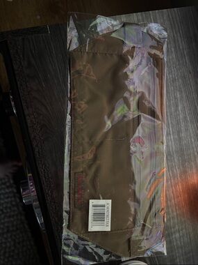 Brown Nylon Travel Pouch